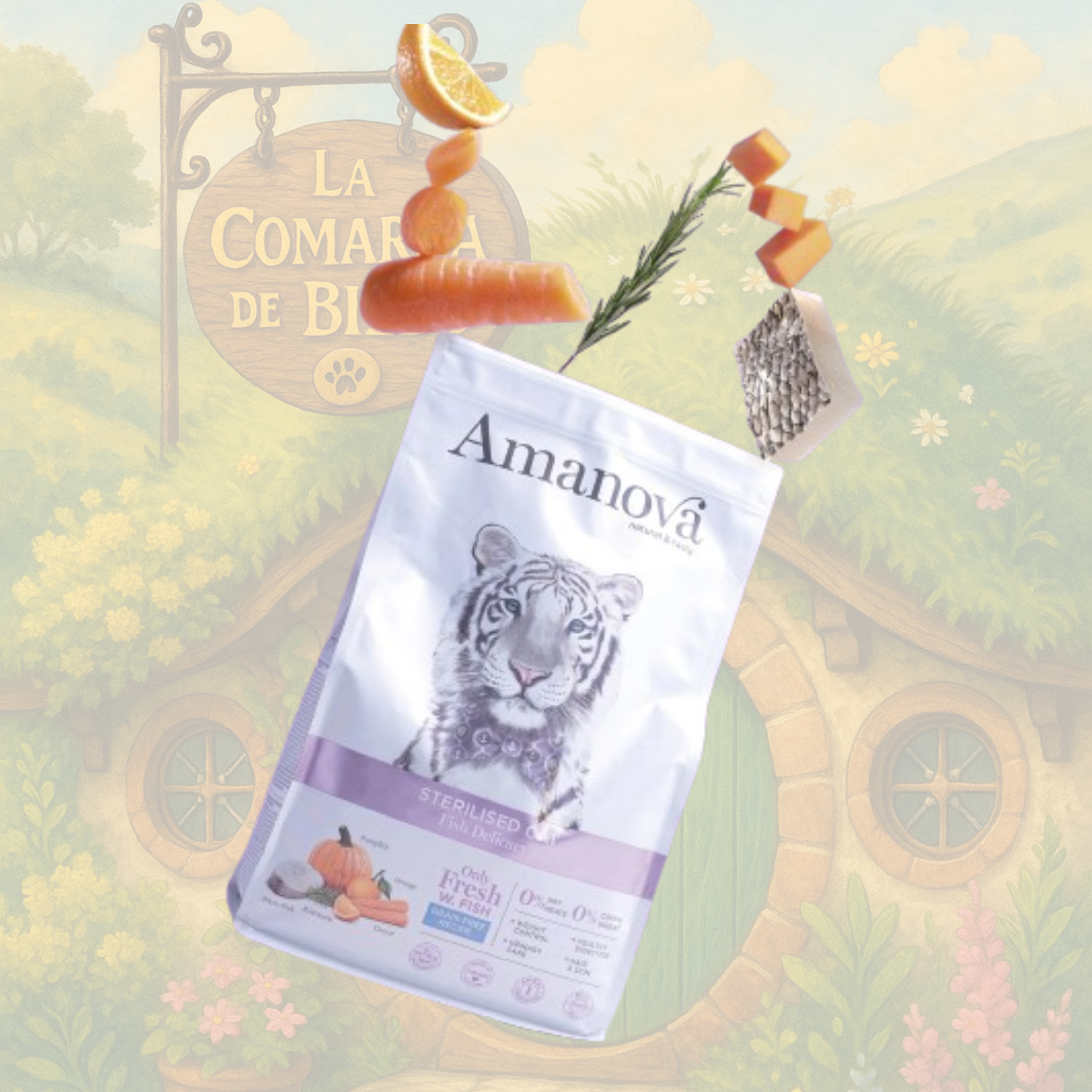 AMANOVA STERILIZED CAT - FISH DELICACY