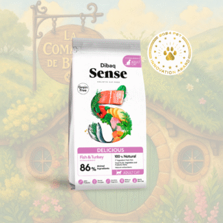 DIBAQ SENSE CAT - DELICIOUS - PESCADO Y PAVO