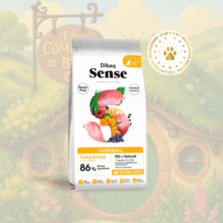 DIBAQ SENSE CAT - HAIRBALL - PAVO Y PATO