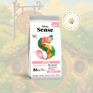 DIBAQ SENSE CAT - KITTEN - PAVO Y SALMÓN