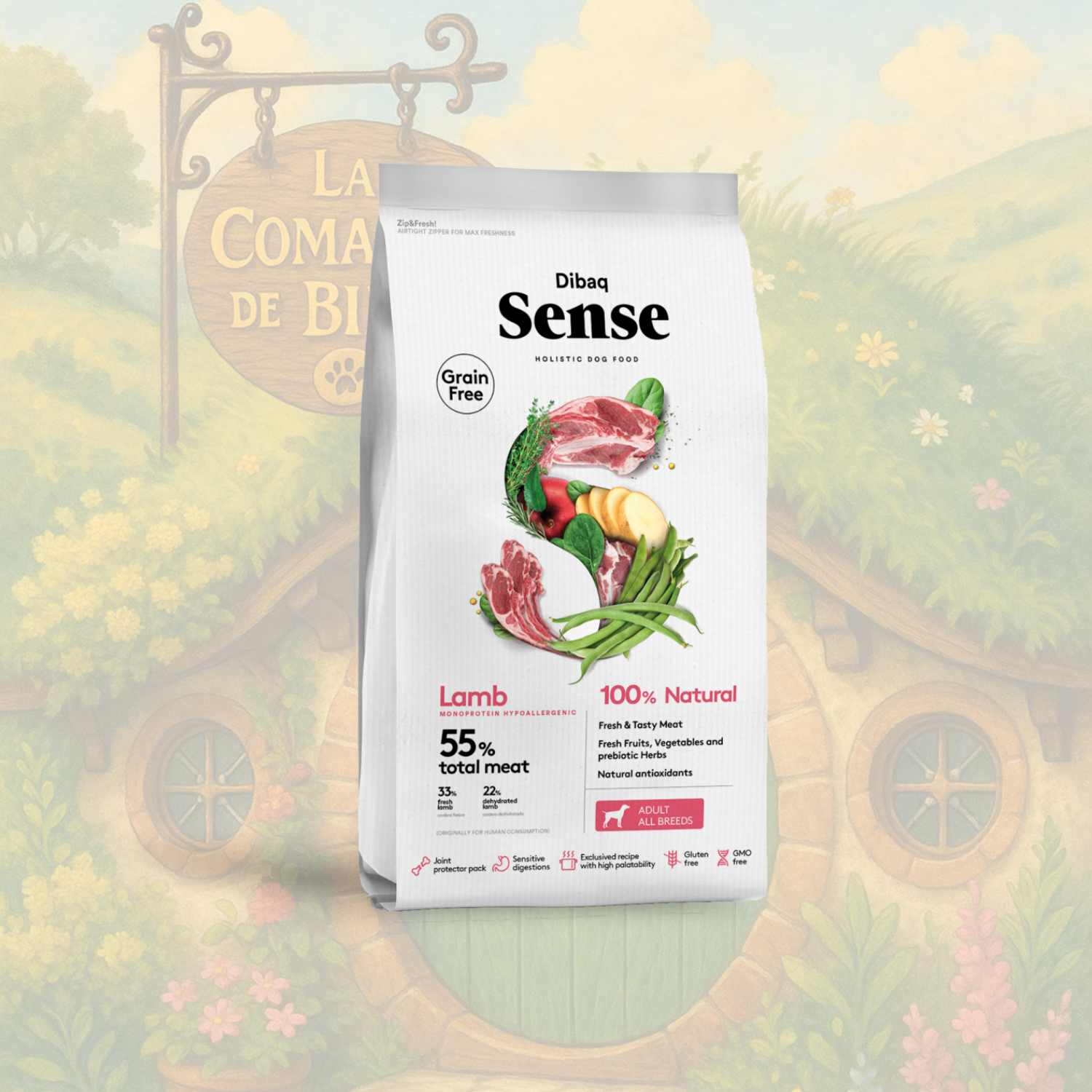 DIBAQ SENSE DOG - LAMB