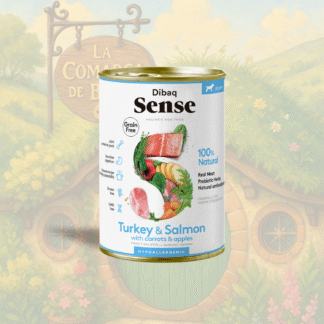 DIBAQ SENSE PUPPY – LATA PAVO & SALMON