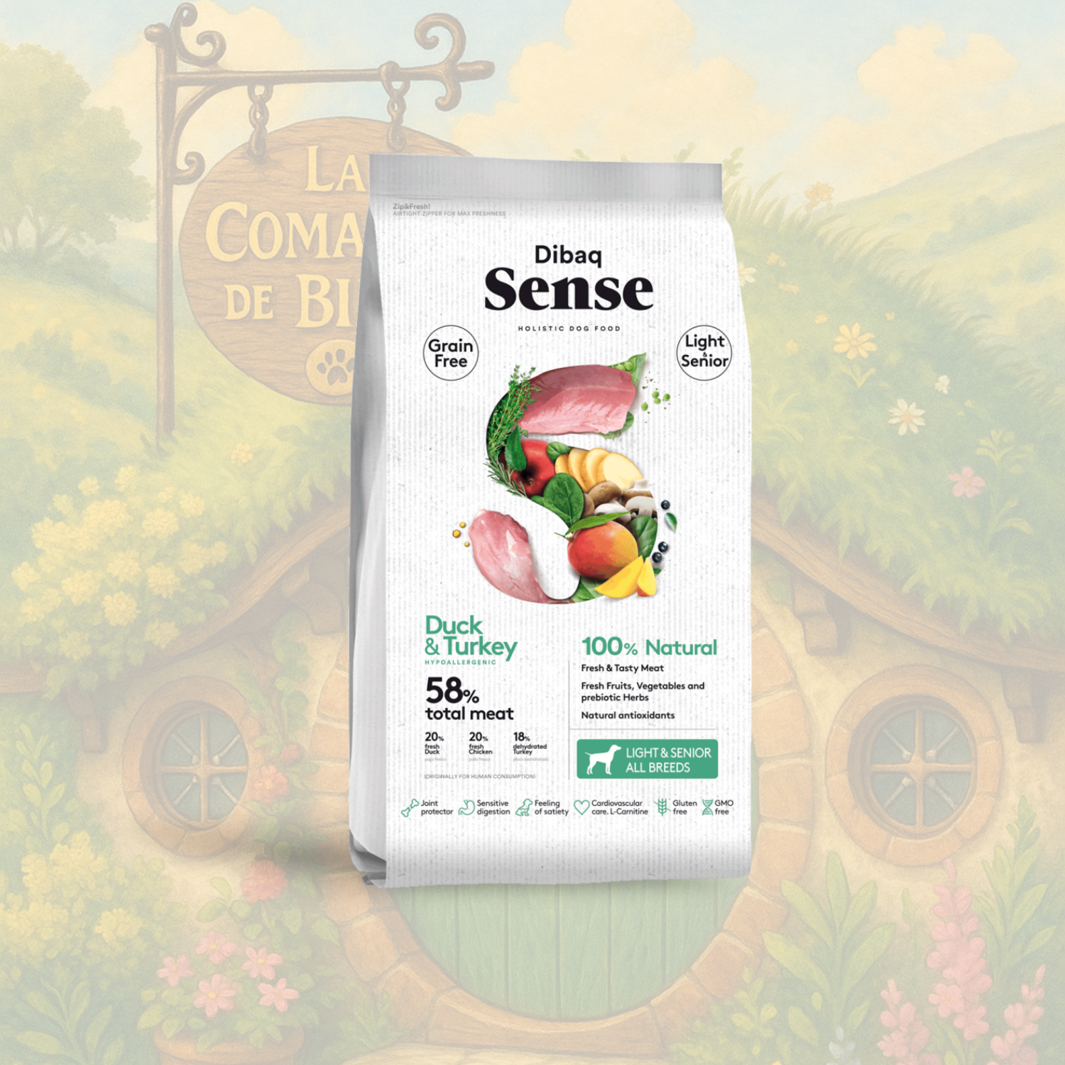 DIBAQ SENSE DOG – PATO & PAVO - LIGHT&SENIOR