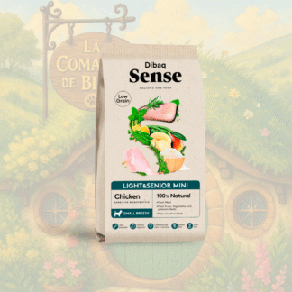 DIBAQ SENSE DOG – POLLO - LIGHT&SENIOR - LOW GRAIN - MINI