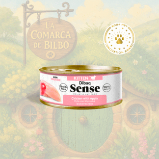 DIBAQ SENSE - LATA - KITTEN - POLLO Y MANZANA