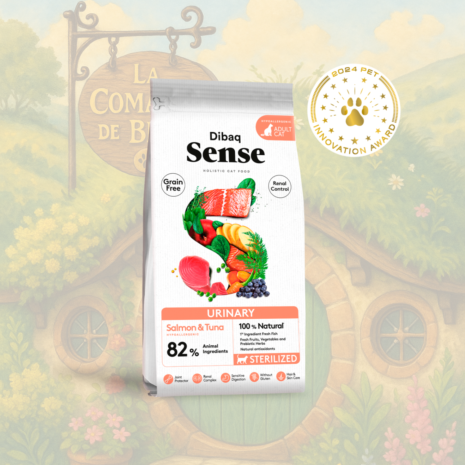 DIBAQ SENSE CAT - URINARY - SALMÓN Y ATÚN
