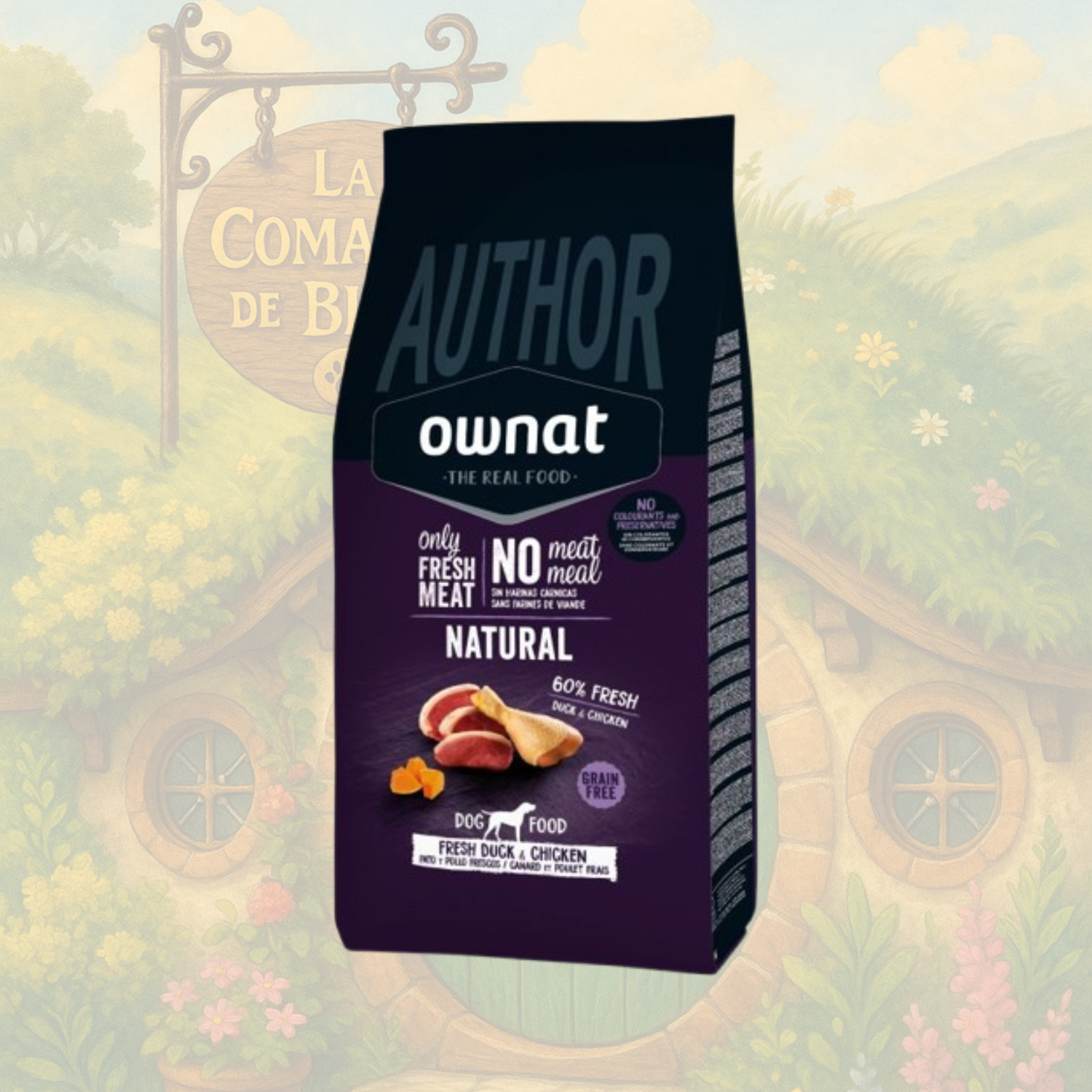 OWNAT AUTHOR - DOG - FRESH DUCK & CHICKEN
