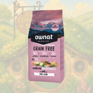 OWNAT PRIME GRAIN FREE - DOG - LAMB (MINI)