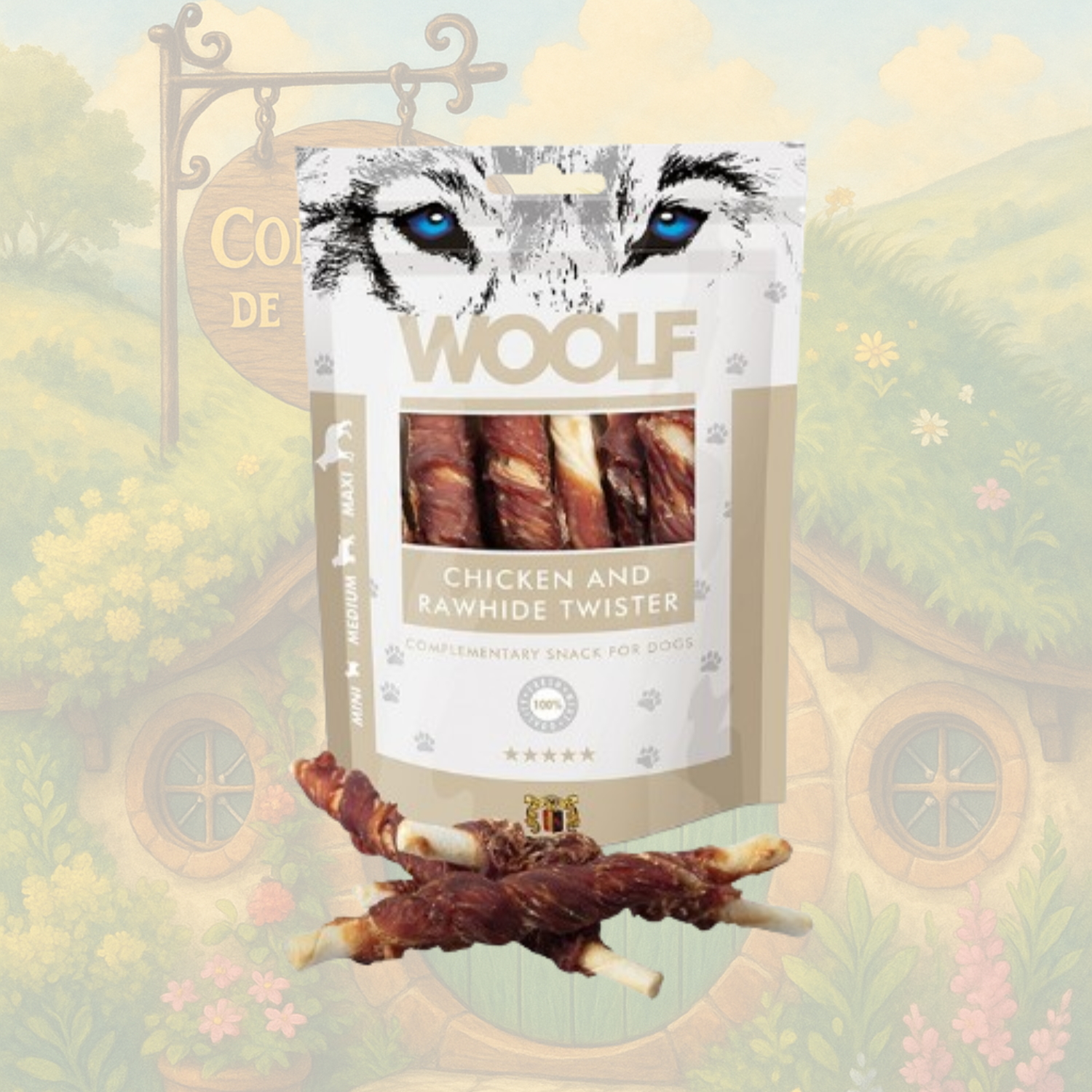 WOOLF - ROLLITOS DE POLLO