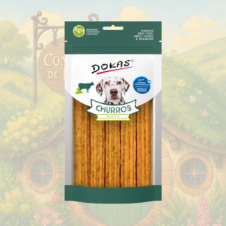 DOKAS - CHURROS DE HÍGADO DE TERNERA Y BONIATO