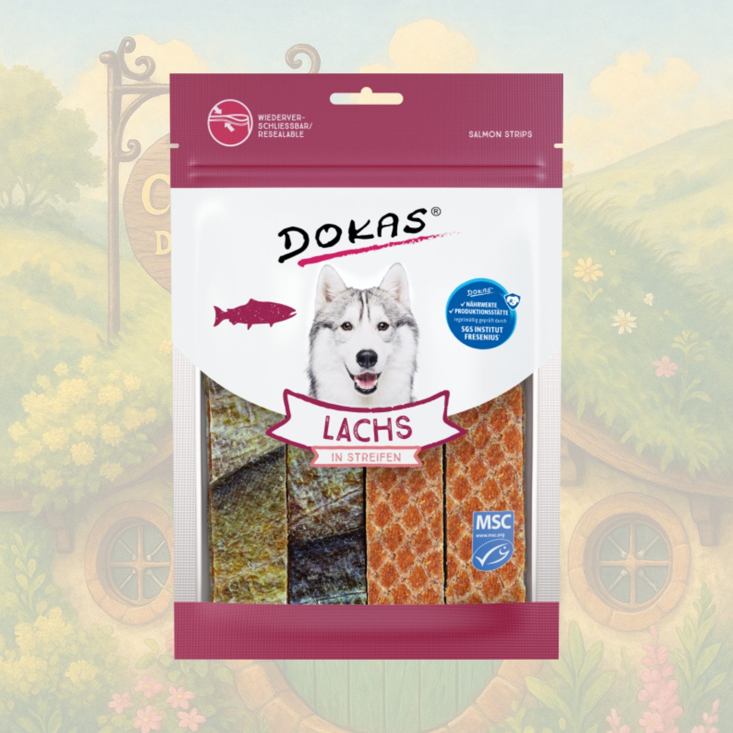 DOKAS - TIRAS DE SALMÓN