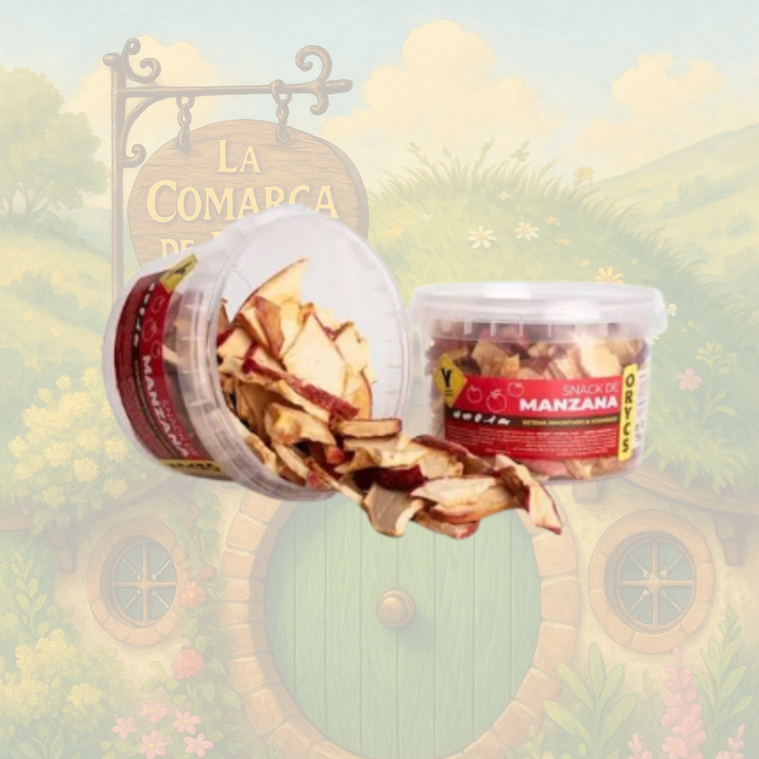 ORYCS SNACK MANZANA