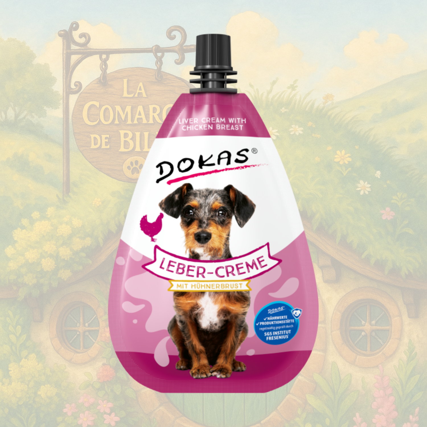 DOKAS - CREMA DE HÍGADO Y PECHUGA DE POLLO
