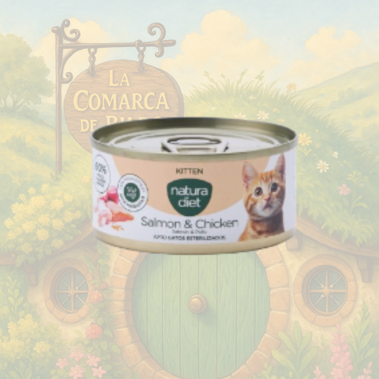 NATURA DIET - KITTEN - SALMÓN Y POLLO