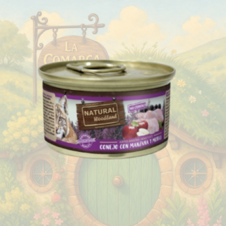 NATURAL WOODLAND - CONEJO CON MANZANA Y MORA