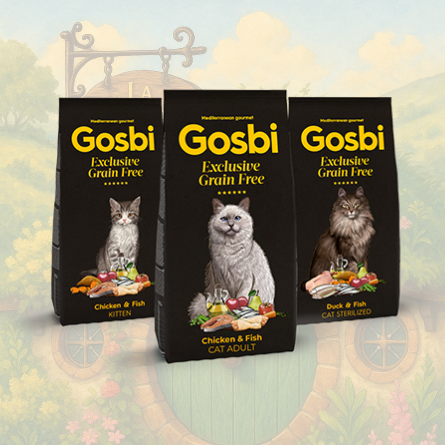 GOSBI EXCLUSIVE GRAIN FREE - CAT